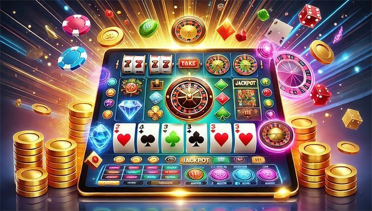 Filipino player accessing luckytime Casino on a mobile phone